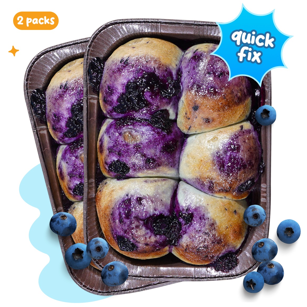 Blueberry Rolls