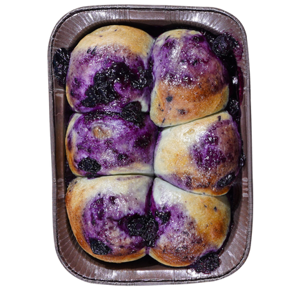 Blueberry Rolls 6pcs, 1 pack