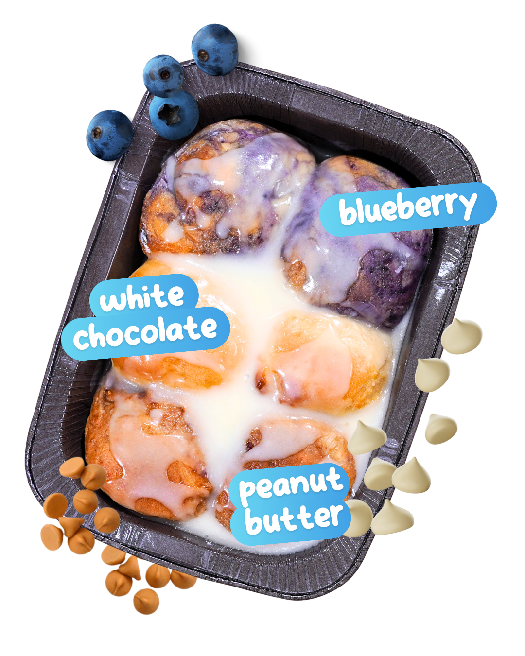 Sweet Sampler Variety Rolls (3 packs)